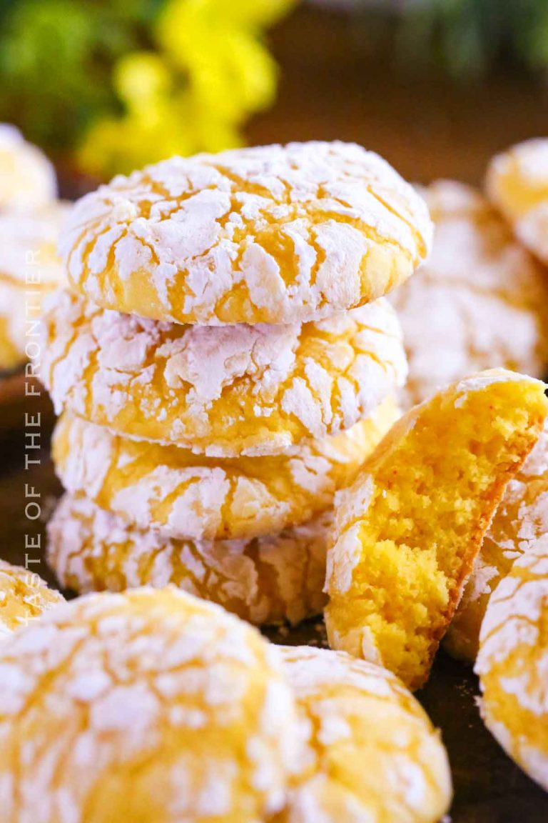 Lemon Cake Mix Cookies Taste of the Frontier