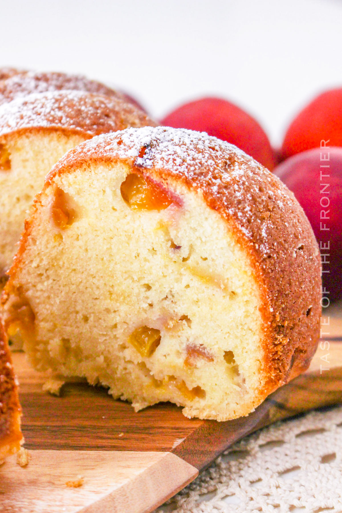 Peach Bundt Pound Cake