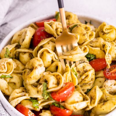 Pesto with Tortellini