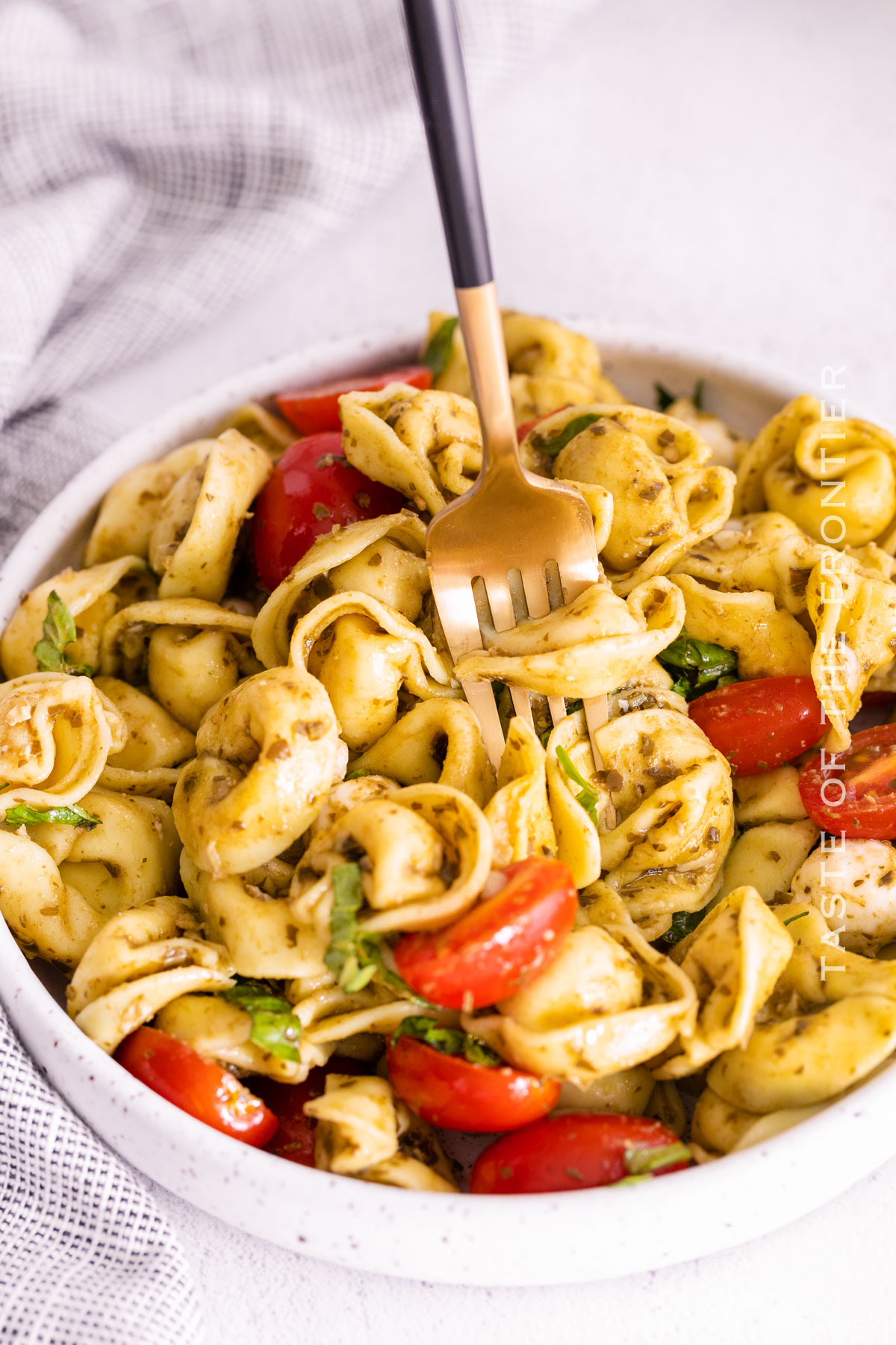 Pesto with Tortellini