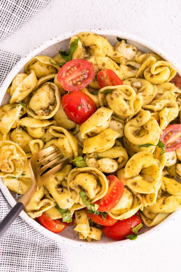 Pesto with Tortellini Taste of the Frontier