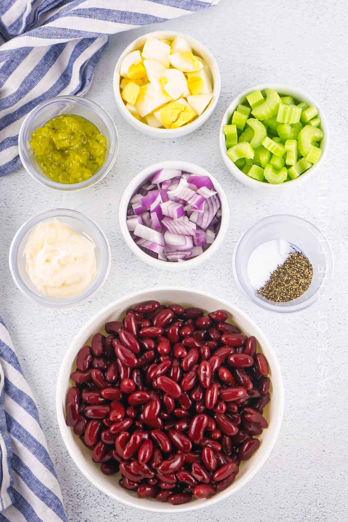 Kidney Bean Salad ingredients