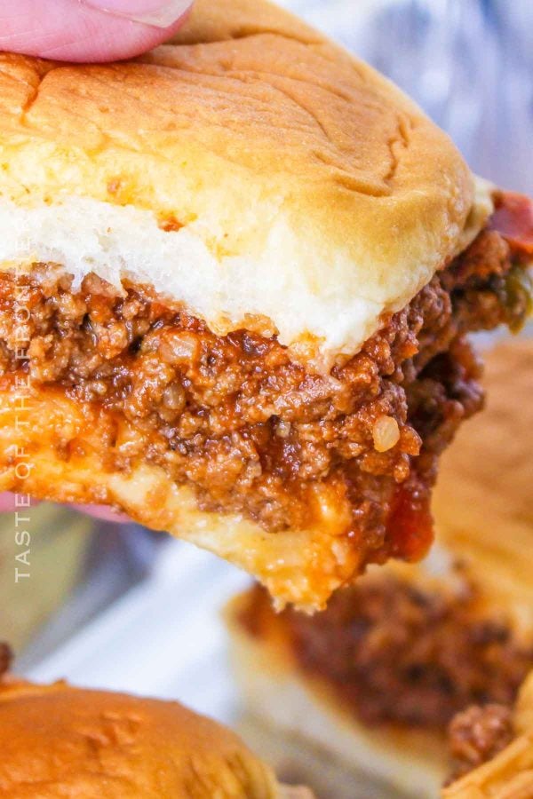 Sloppy Joe Sliders