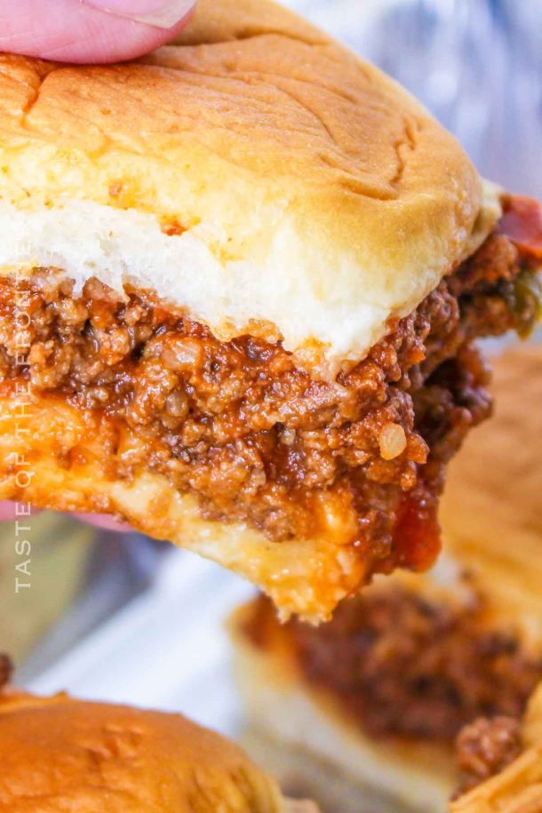 Sloppy Joe Sliders Taste of the Frontier