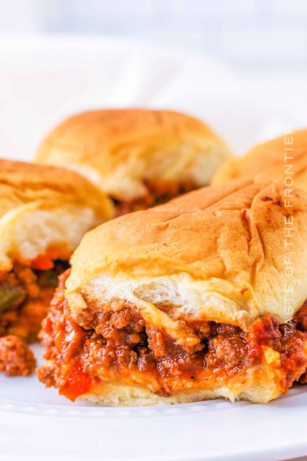 Sloppy Joe Sliders Taste of the Frontier