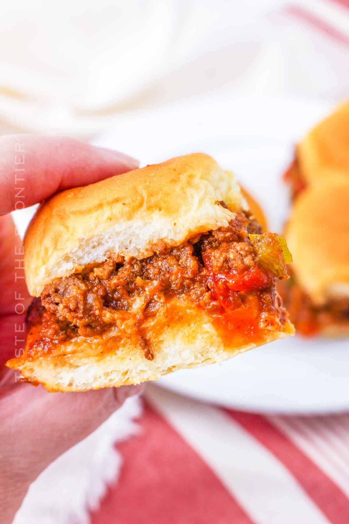 Slow Cooker Sloppy Joe Sliders