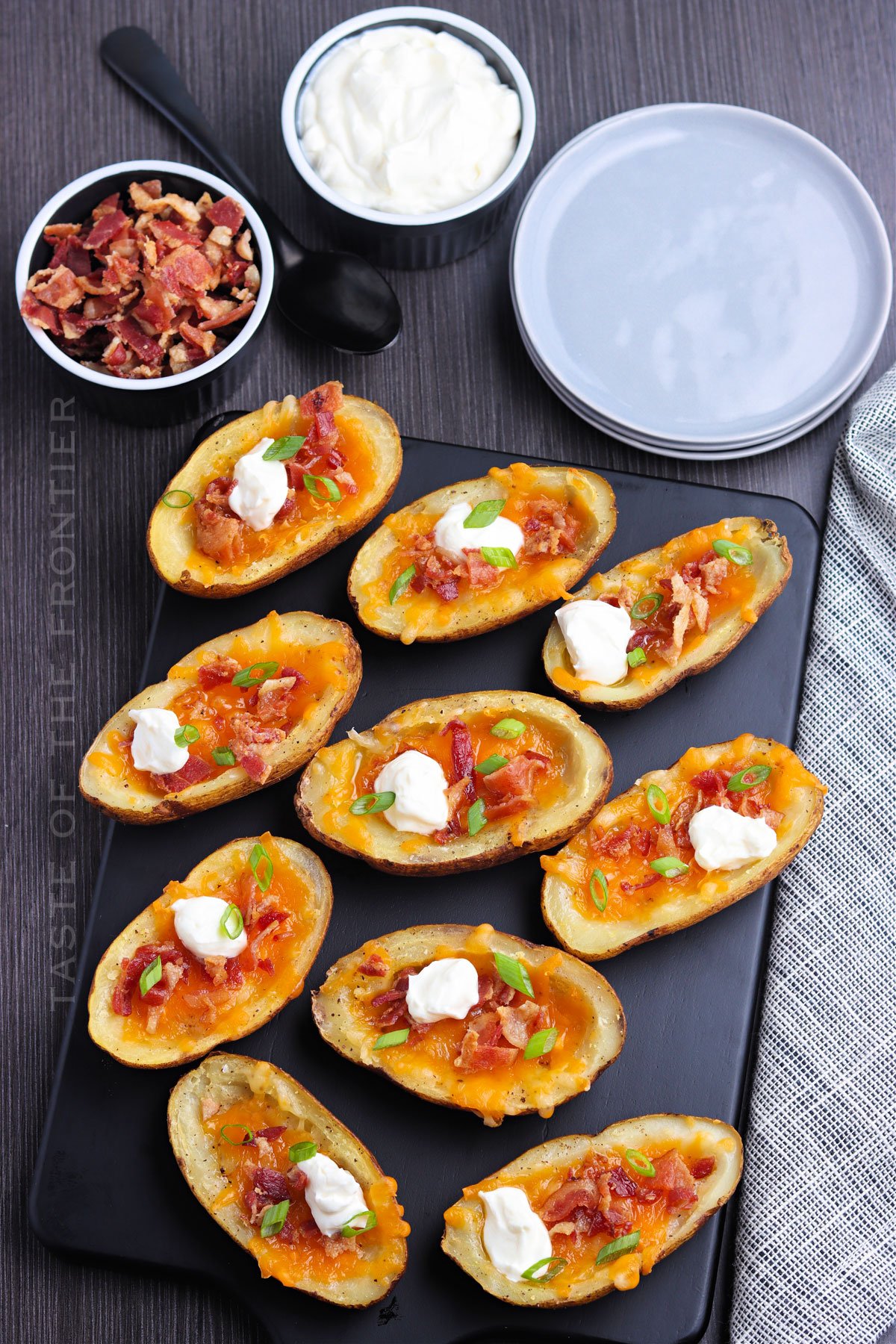 Smoked Potato Skins Recipe