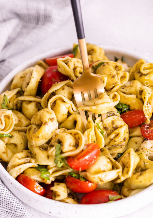 Pesto with Tortellini