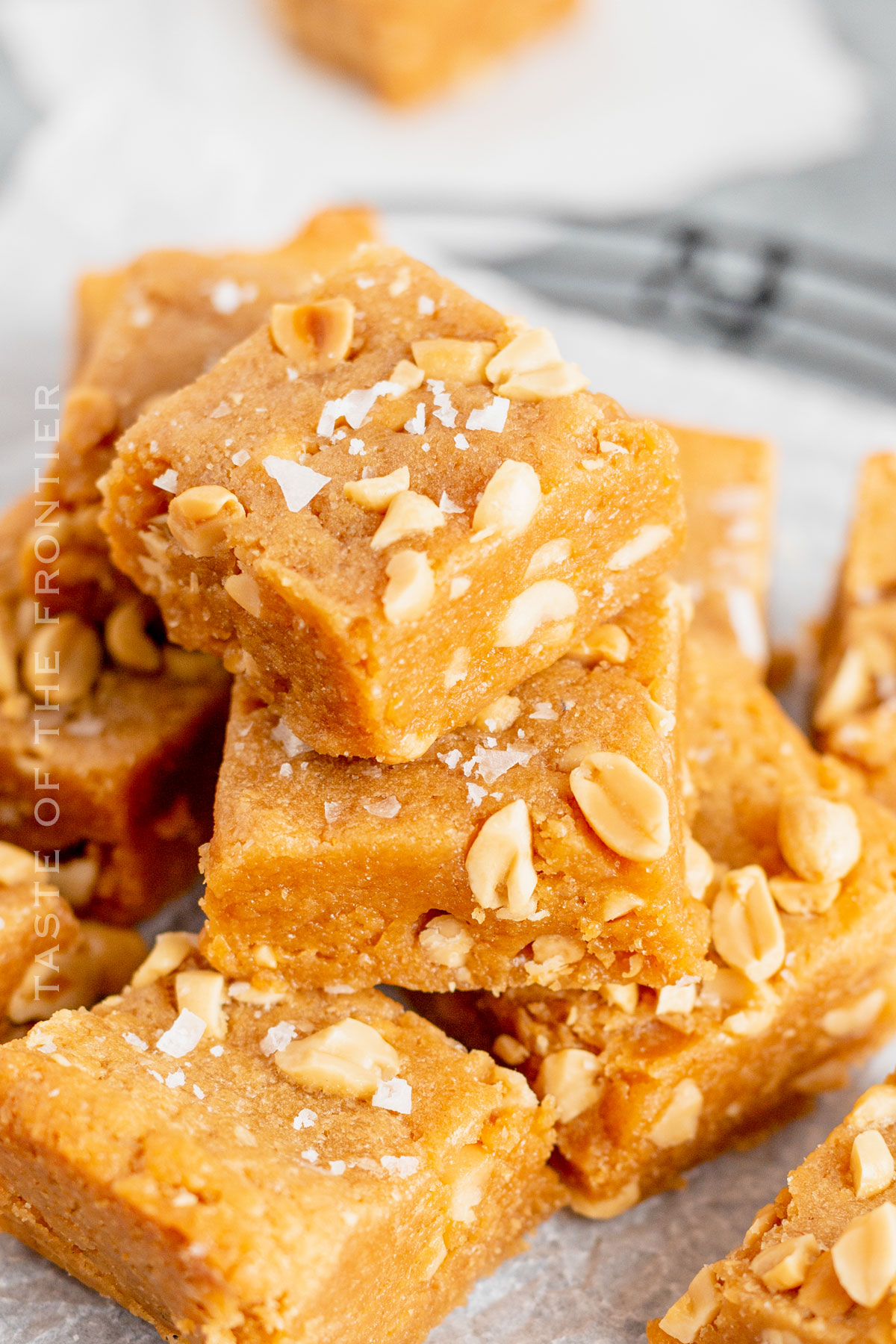 Peanut Butter Blondies