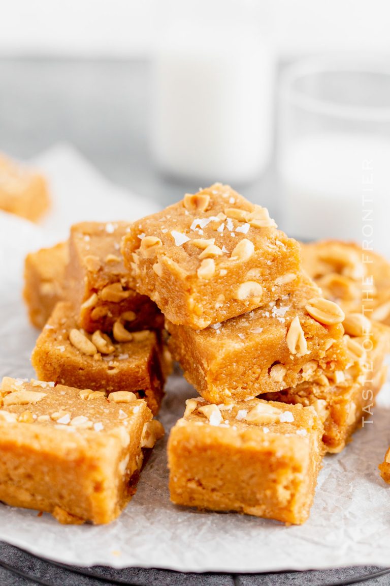 Peanut Butter Blondies Taste of the Frontier