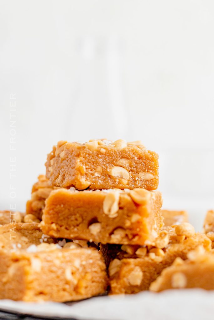 Peanut Butter Blondies Taste of the Frontier