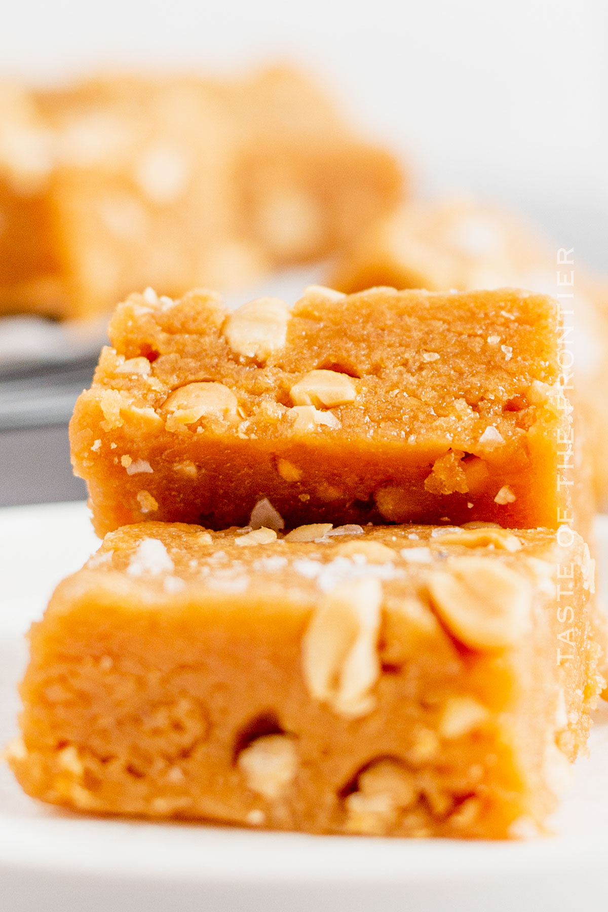 blondies with peanuts