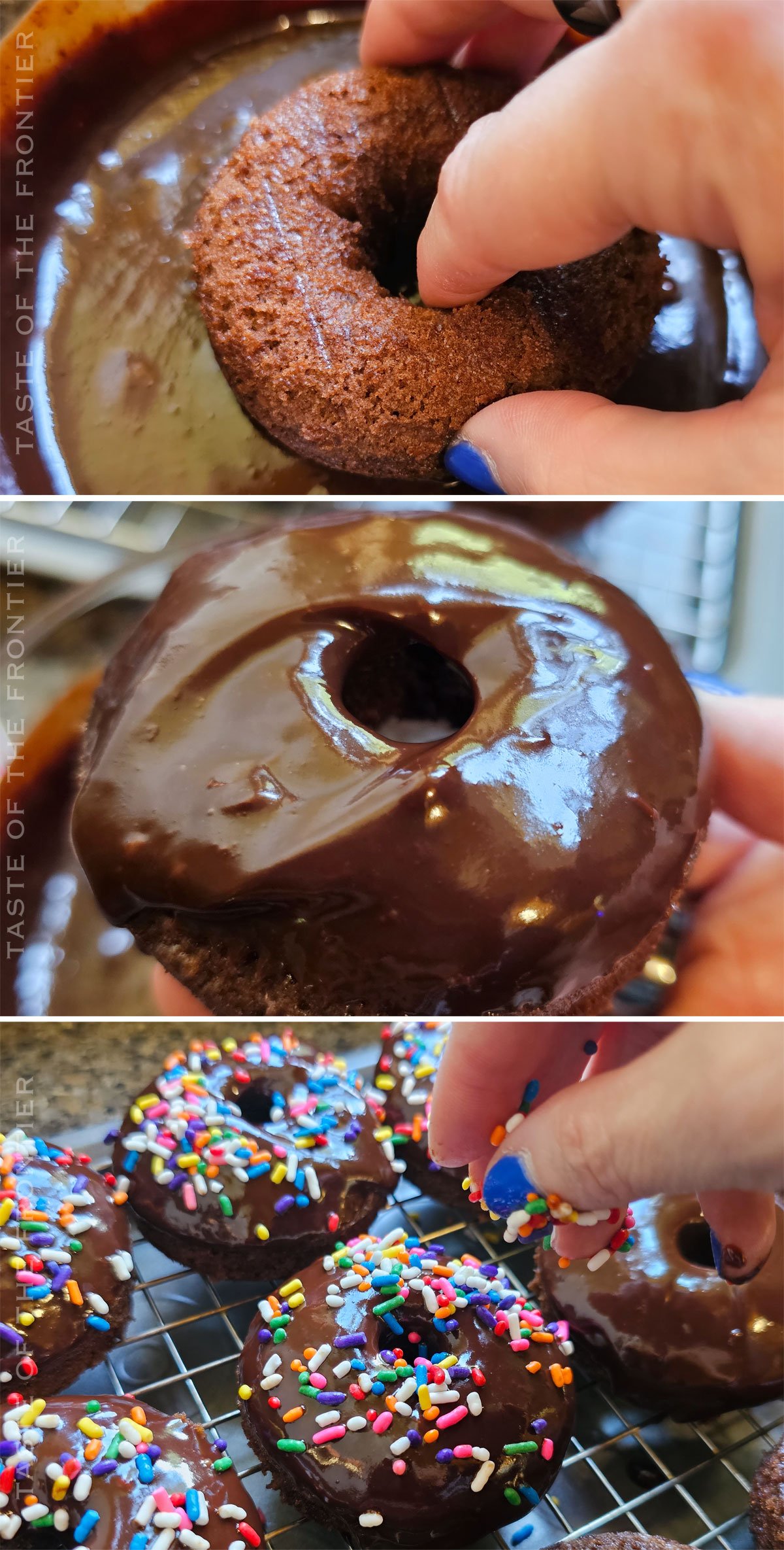 how to decorate Bronuts