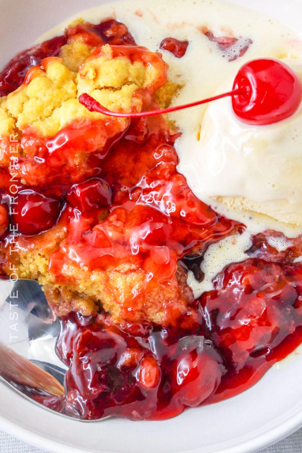 Cherry Dump Cake Recipe Taste of the Frontier