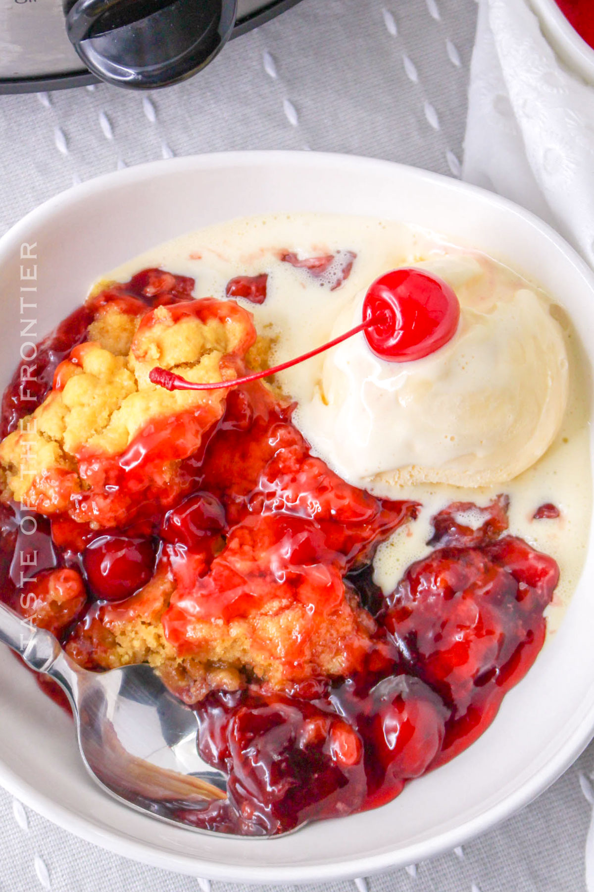 3 ingredient cherry dessert