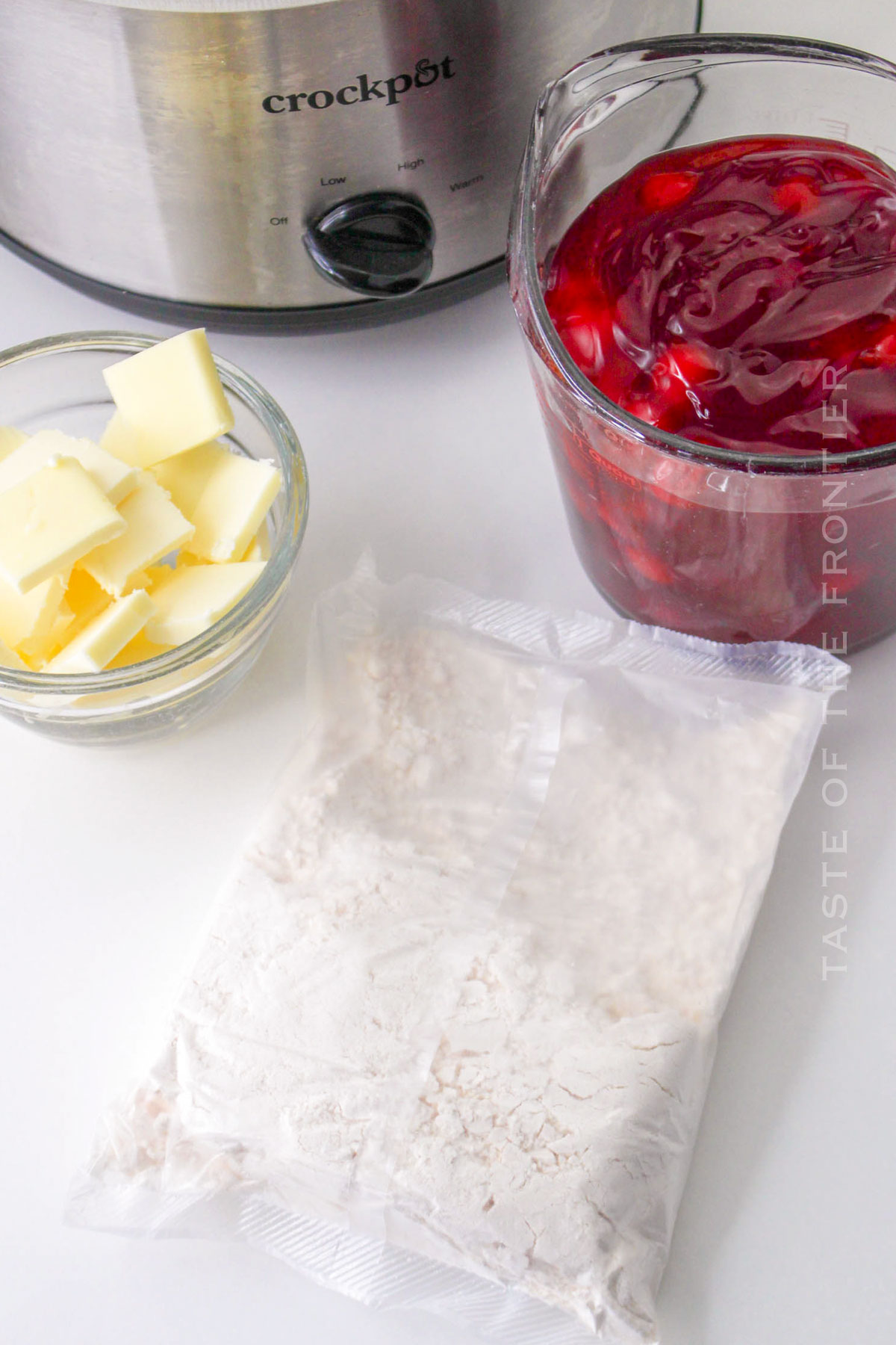 Cherry Dump Cake ingredients