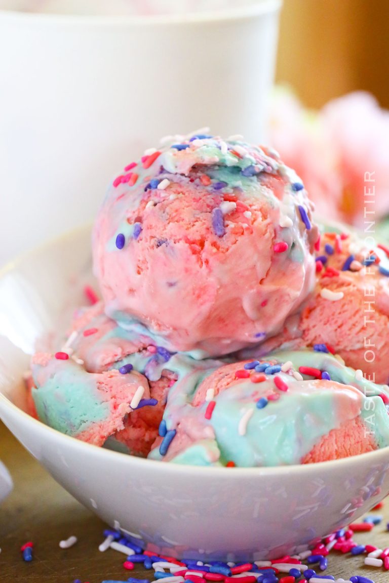 Cotton Candy Ice Cream Taste of the Frontier