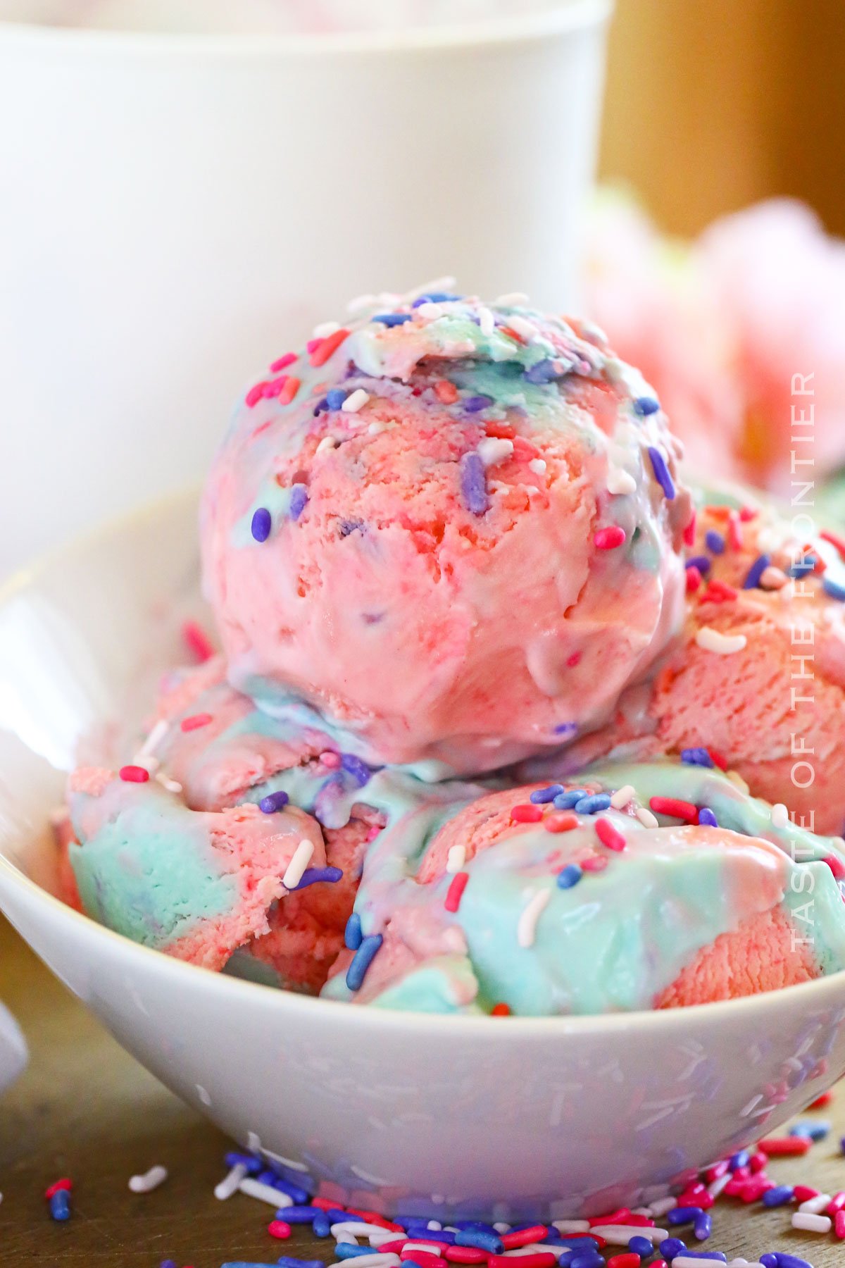 Cotton Candy Icecream