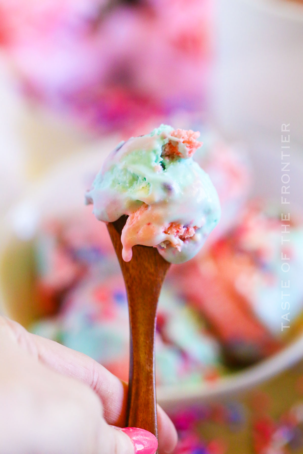 carnival flavored dessert