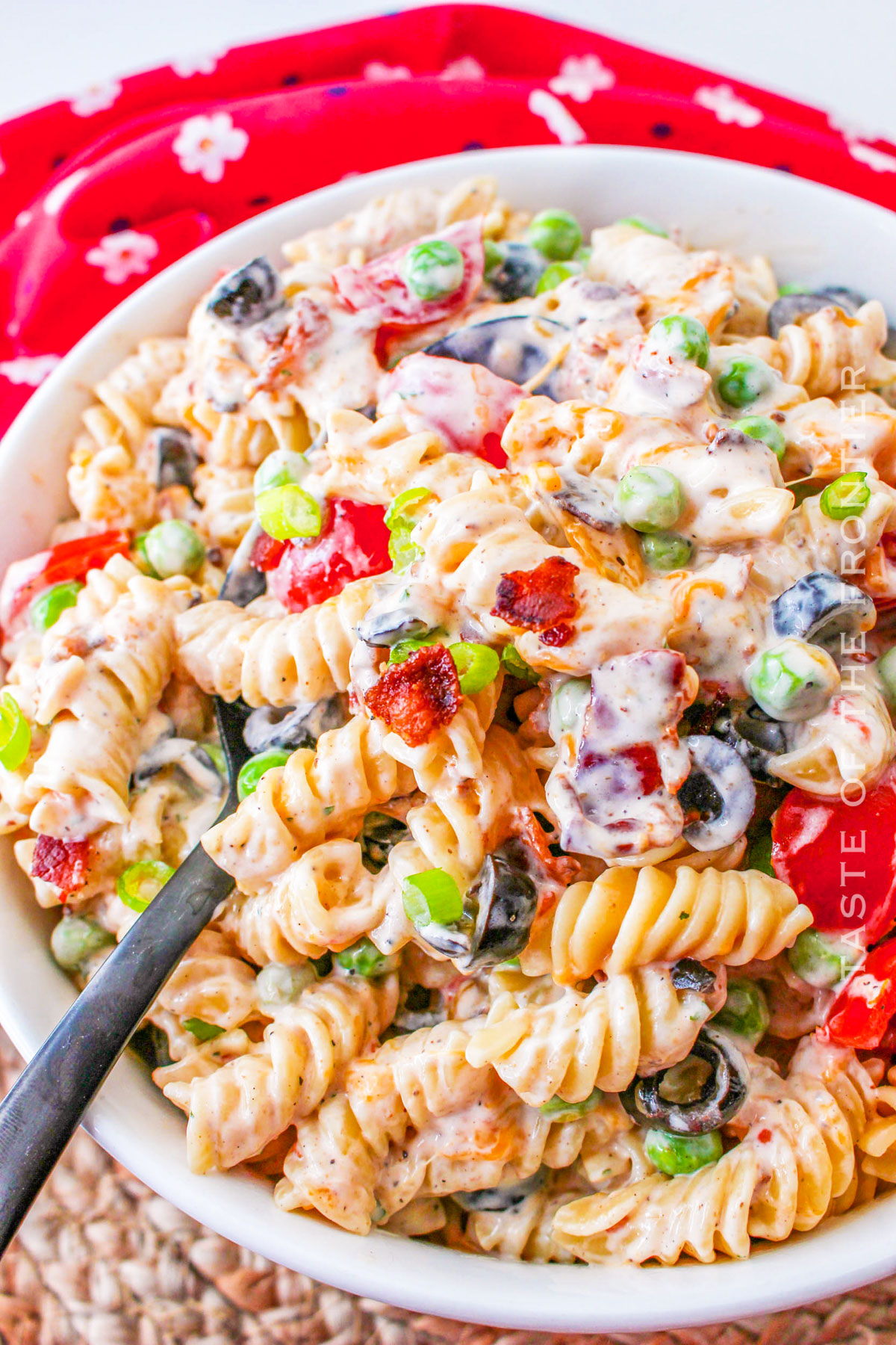 Bacon Ranch Pasta Salad recipe