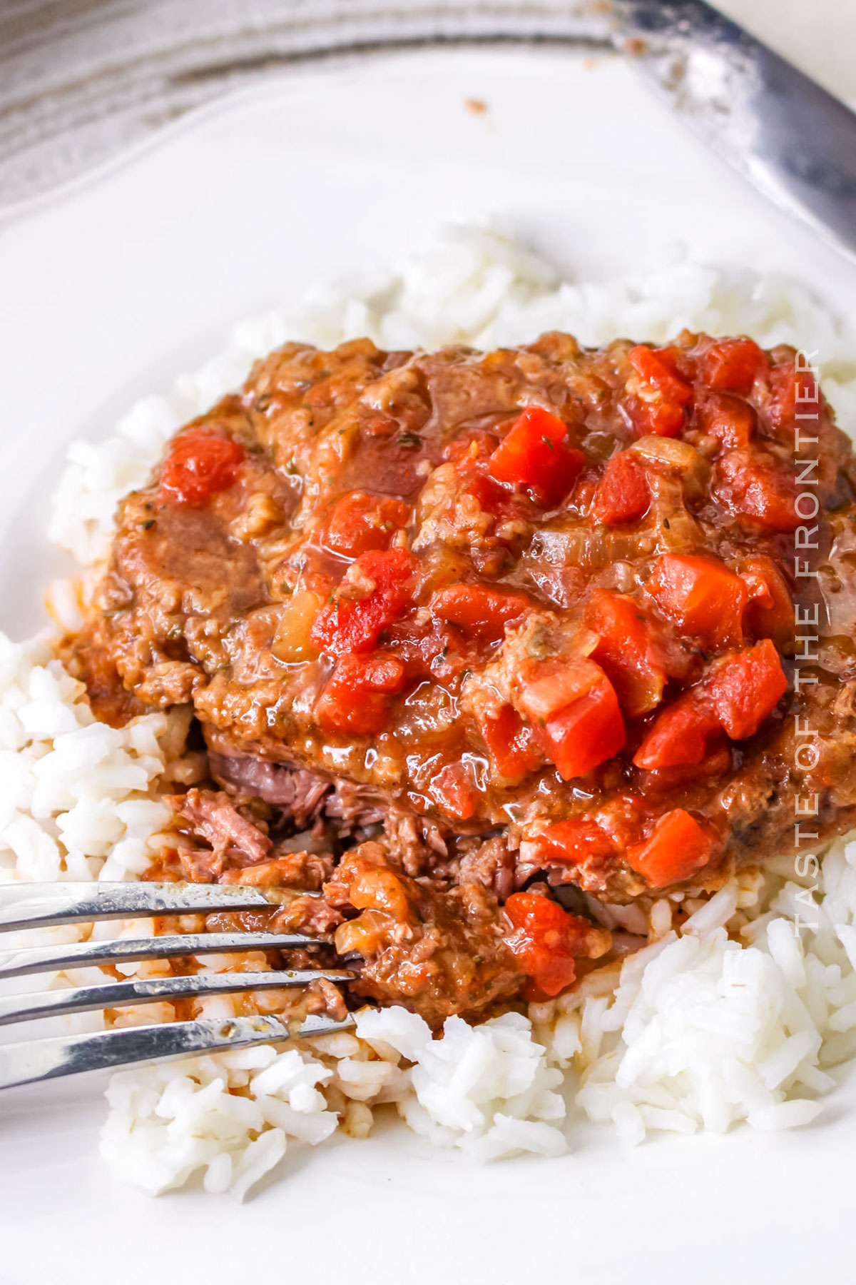 Slow Cooker Cubed Steak