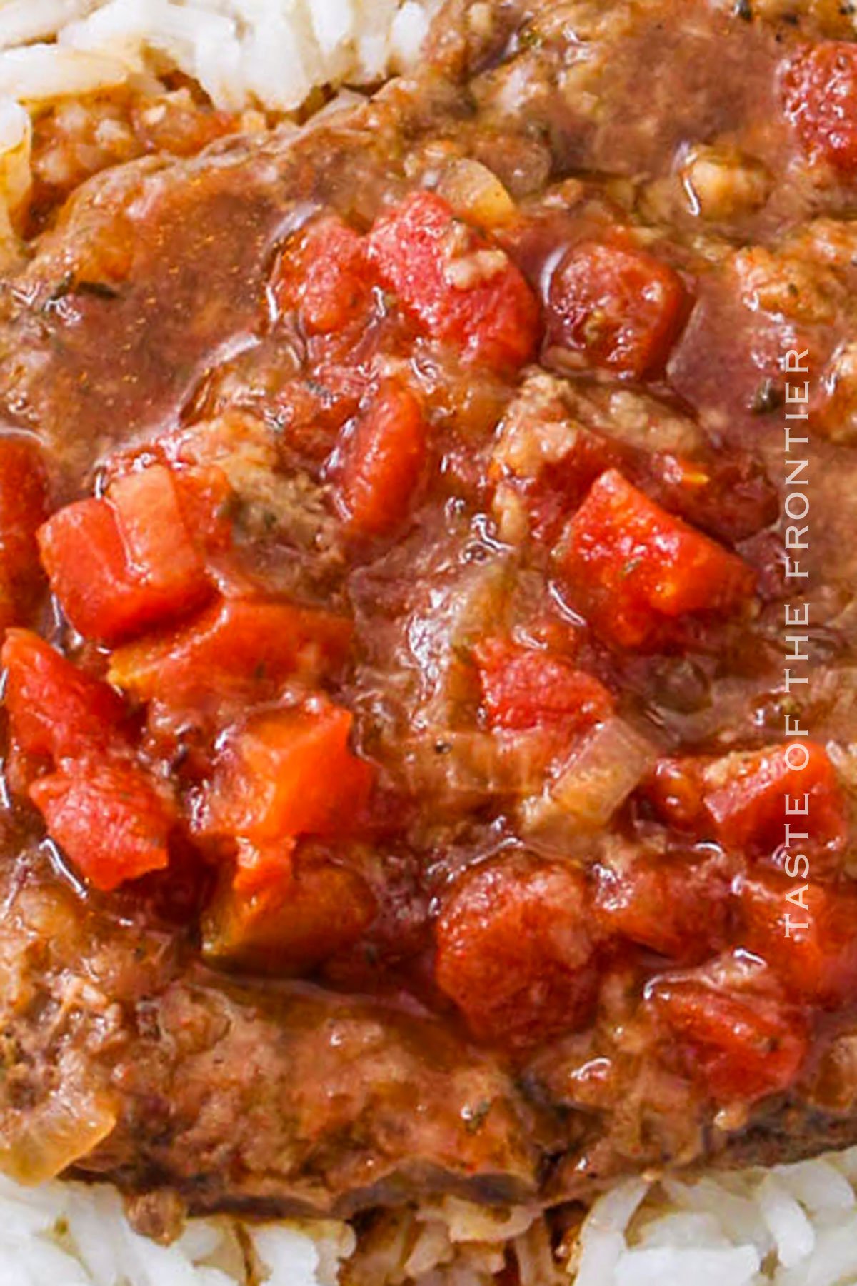 savory steak and tomatoes