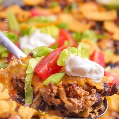 Walking Taco Casserole