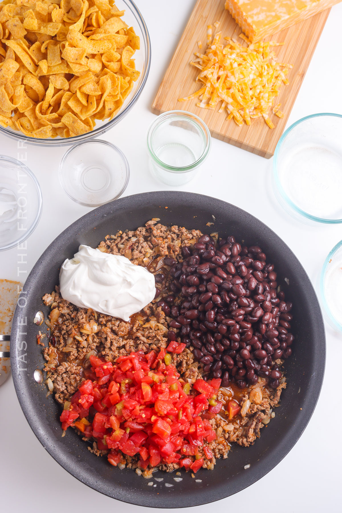 how to make Walking Taco Casserole