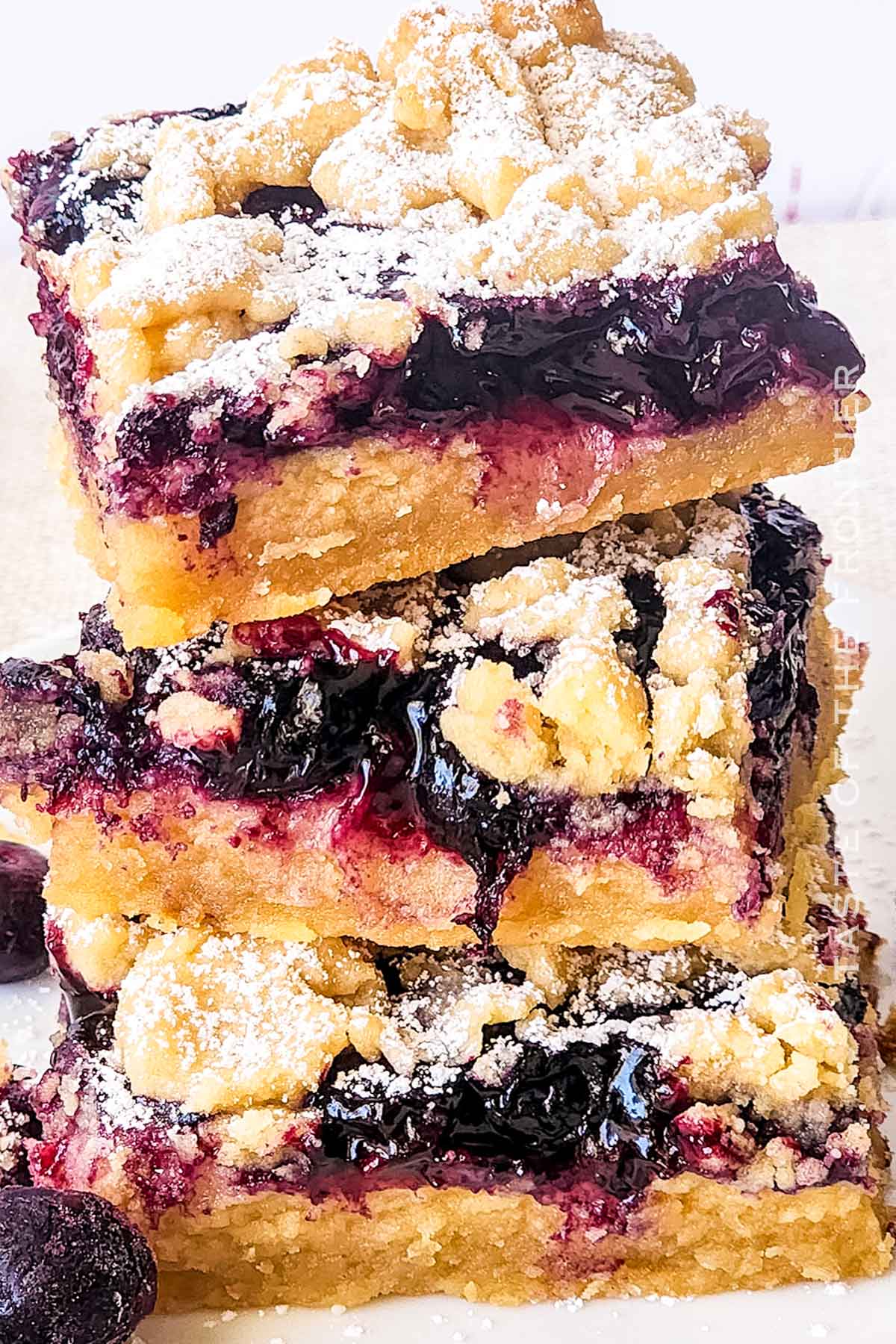 easy Lemon Blueberry Bars