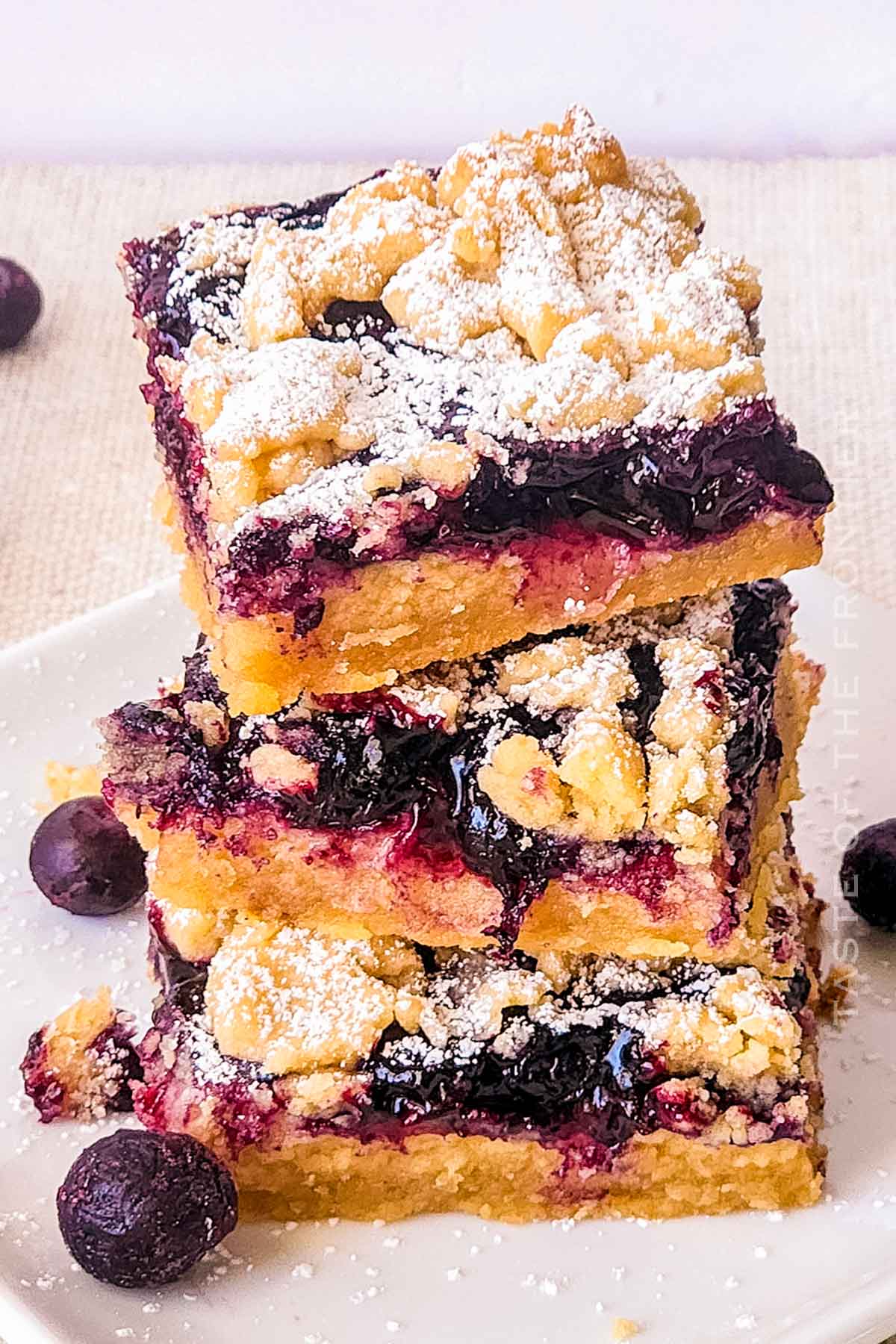 best bar recipe with blueberry filling