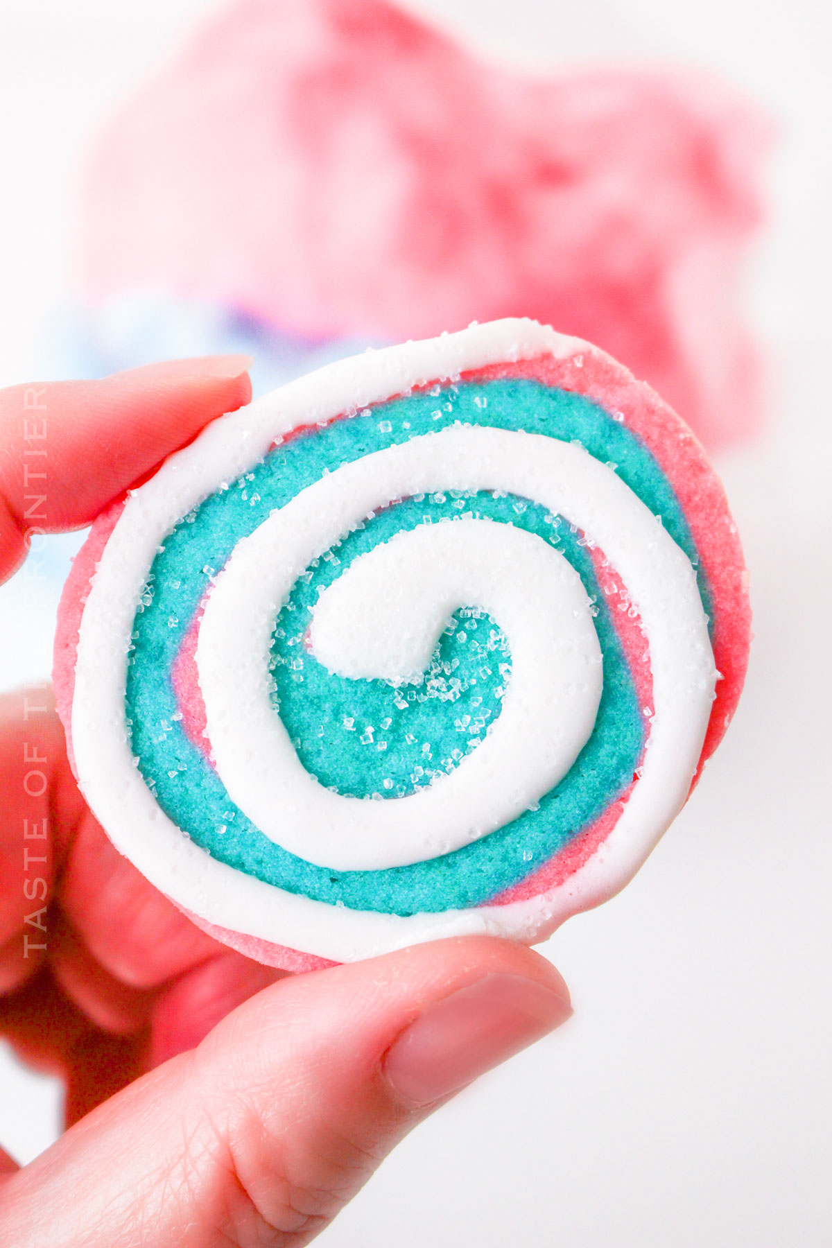 Cotton Candy Cookies