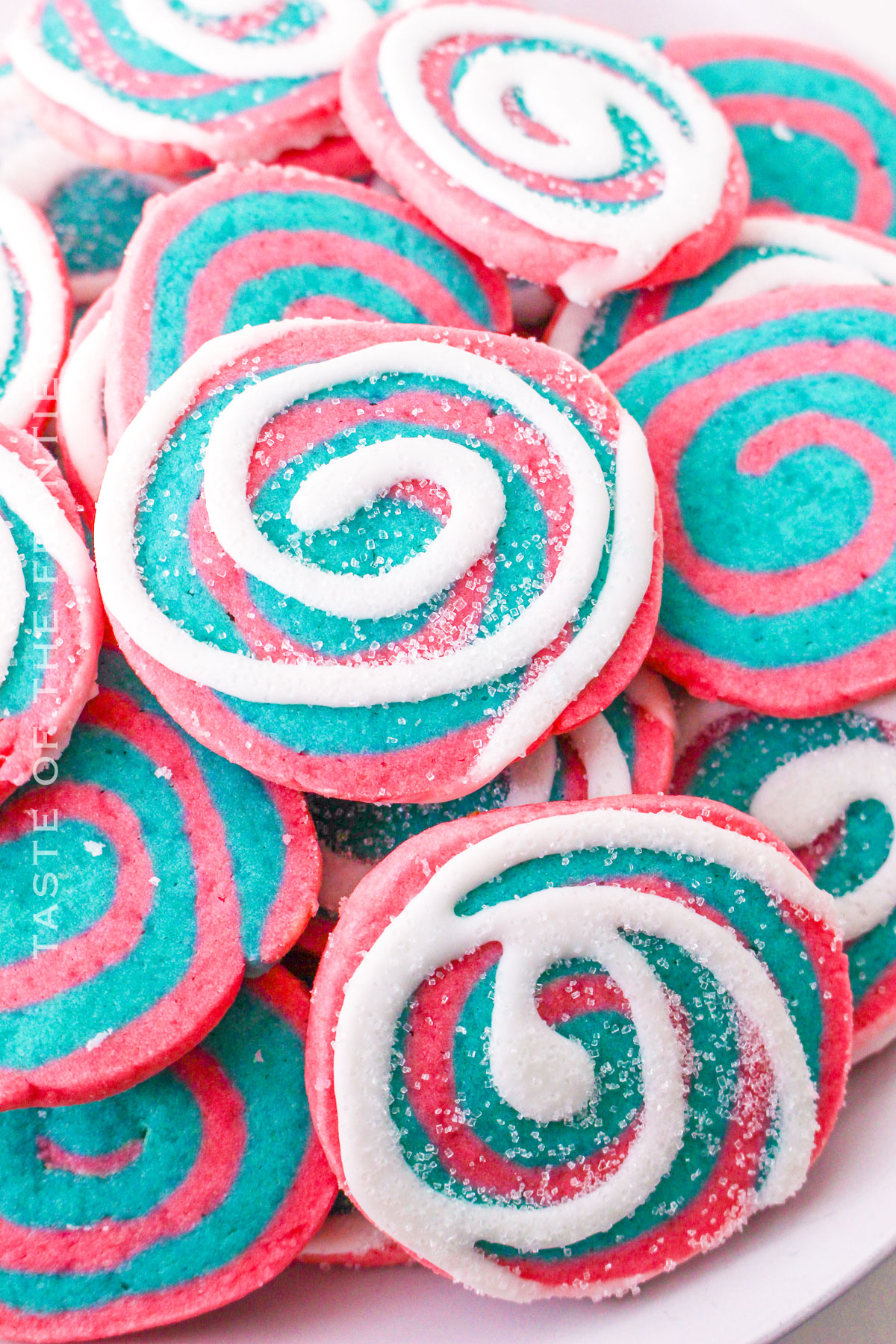 swirl pinwheel cookies