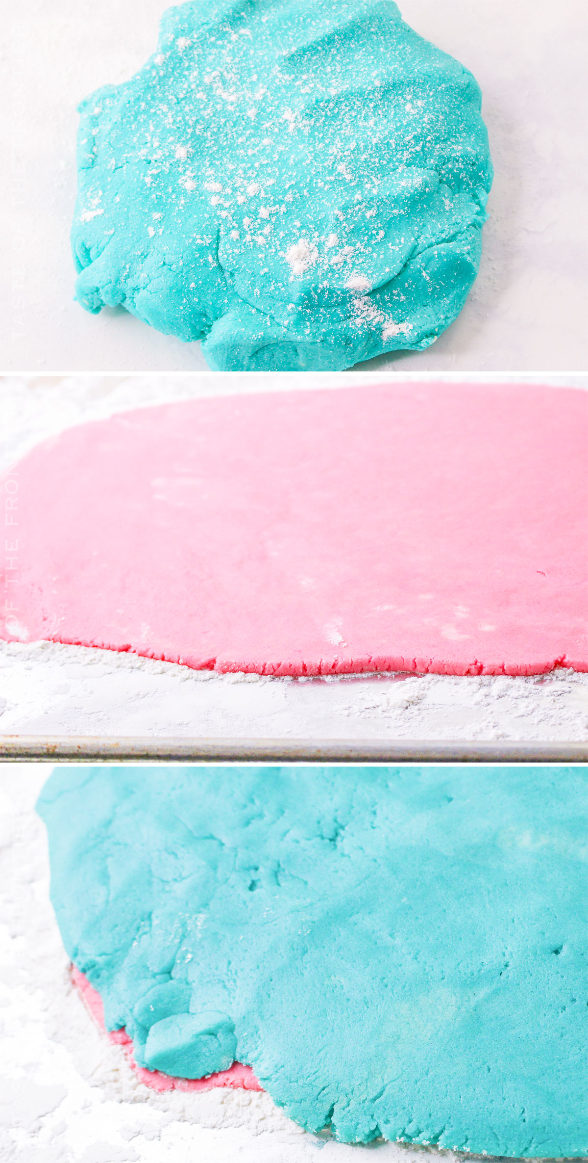 how to make Cotton Candy Cookies