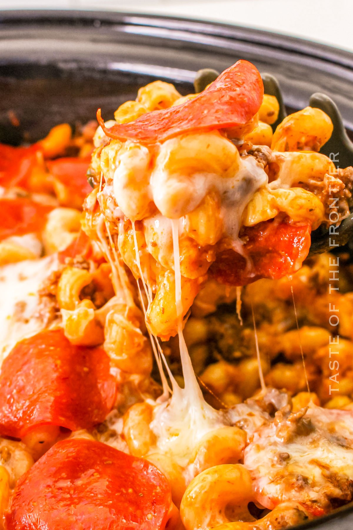 Crock Pot Pizza Casserole - 101 Cooking For Two