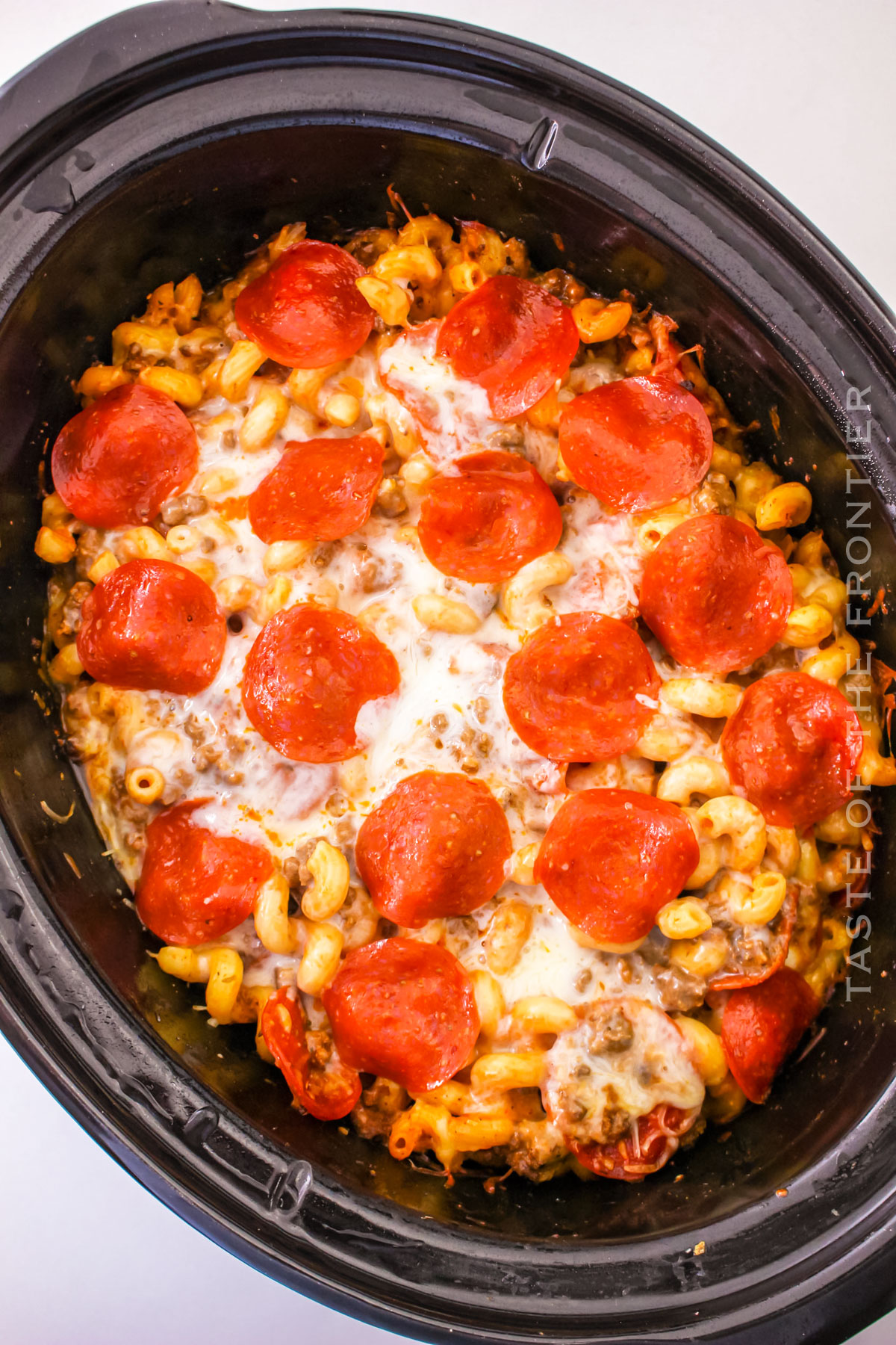 how to make Pizza Casserole in the Crockpot