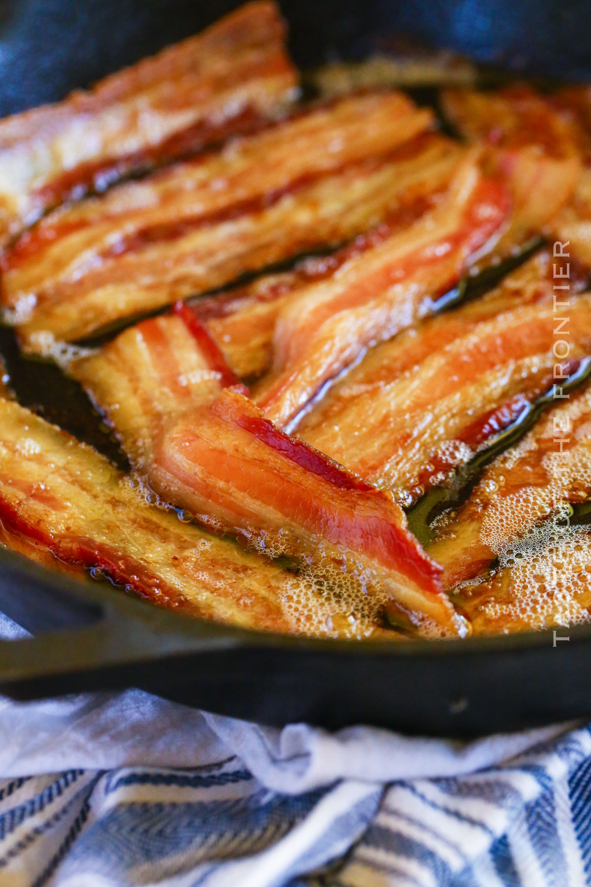 easy bacon on the smoker