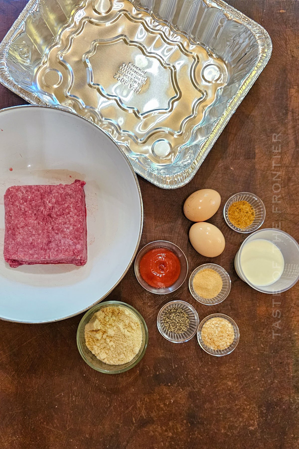 Smoked Meatloaf ingredients