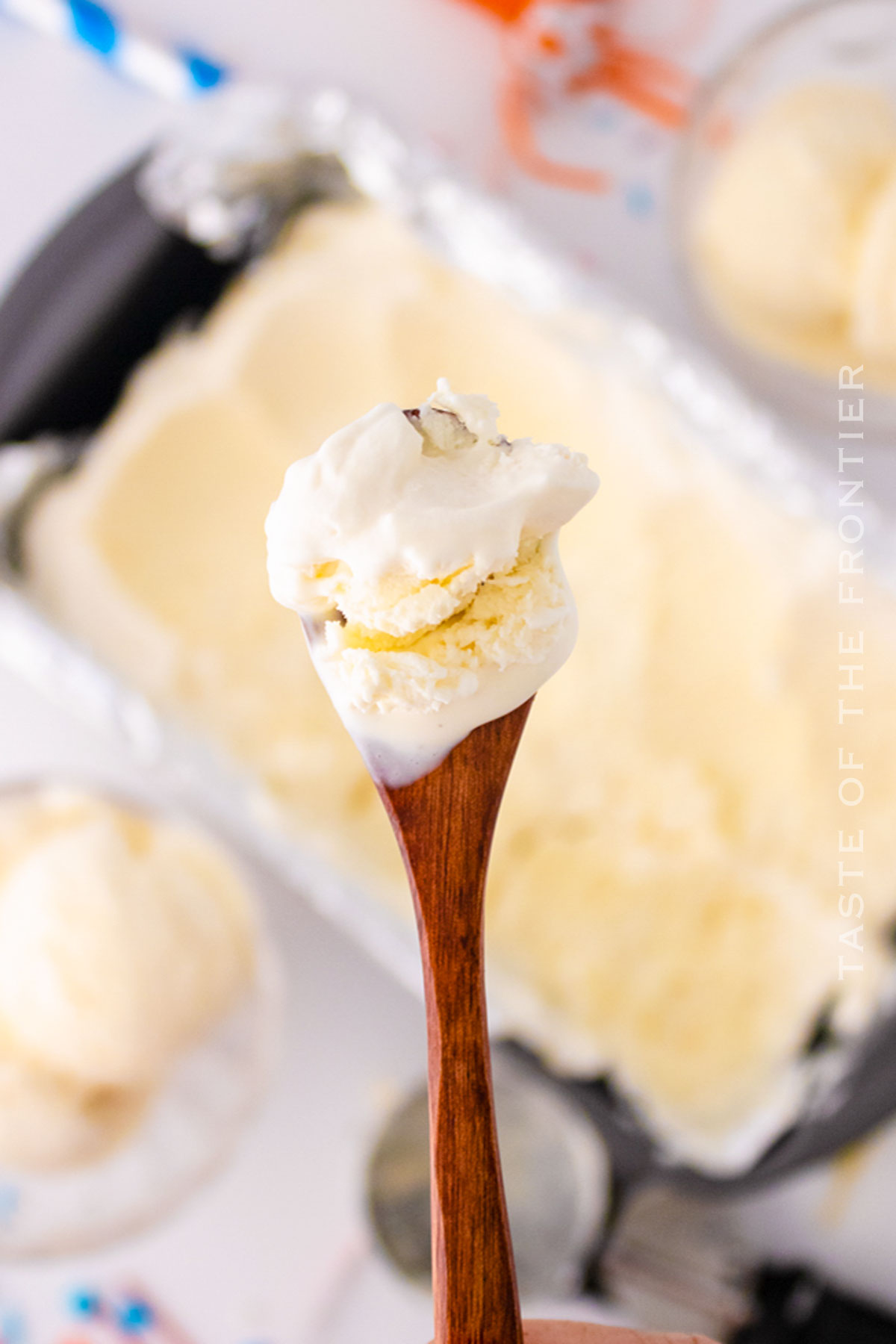 creamy homemade ice cream