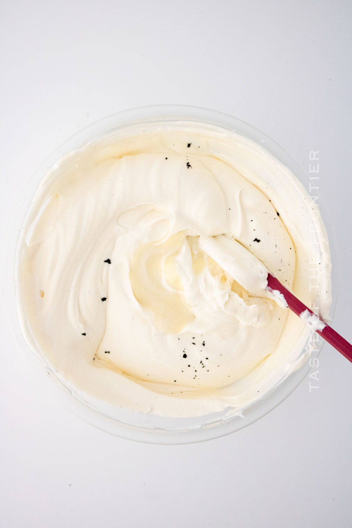 Vanilla Bean Ice Cream ingredients