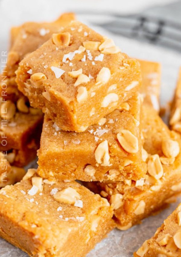 Peanut Butter Blondies