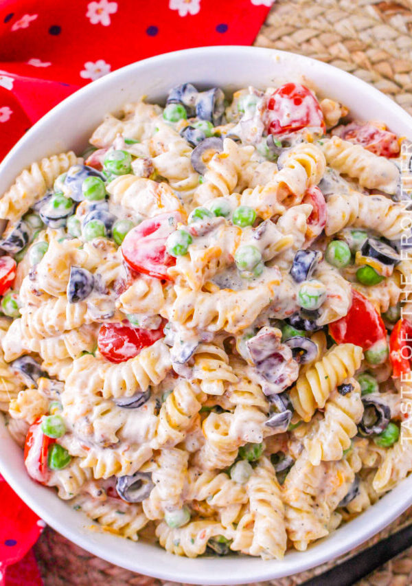 potluck side dish - cold pasta