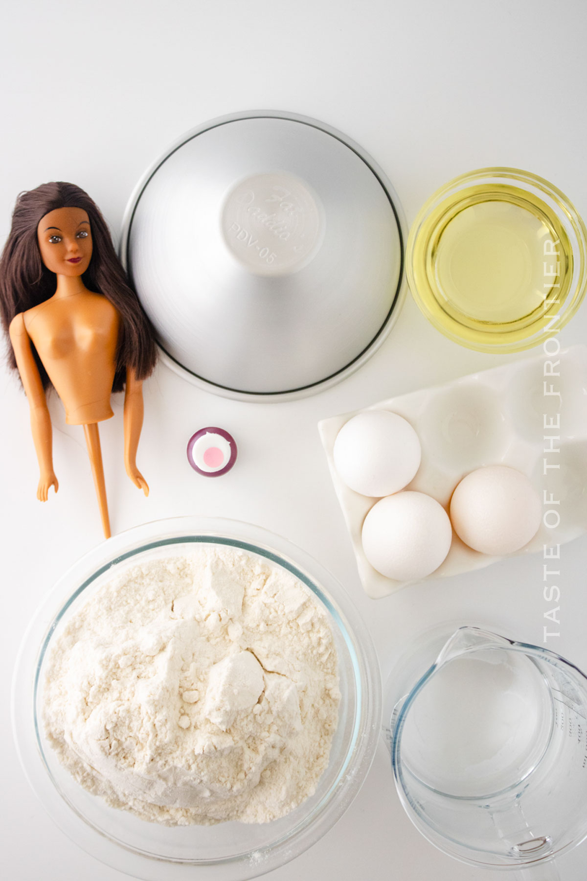 Barbie Cake Design ingredients