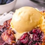 Crockpot Cobbler with Cake Mix