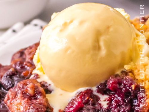 Crockpot Cobbler with Cake Mix