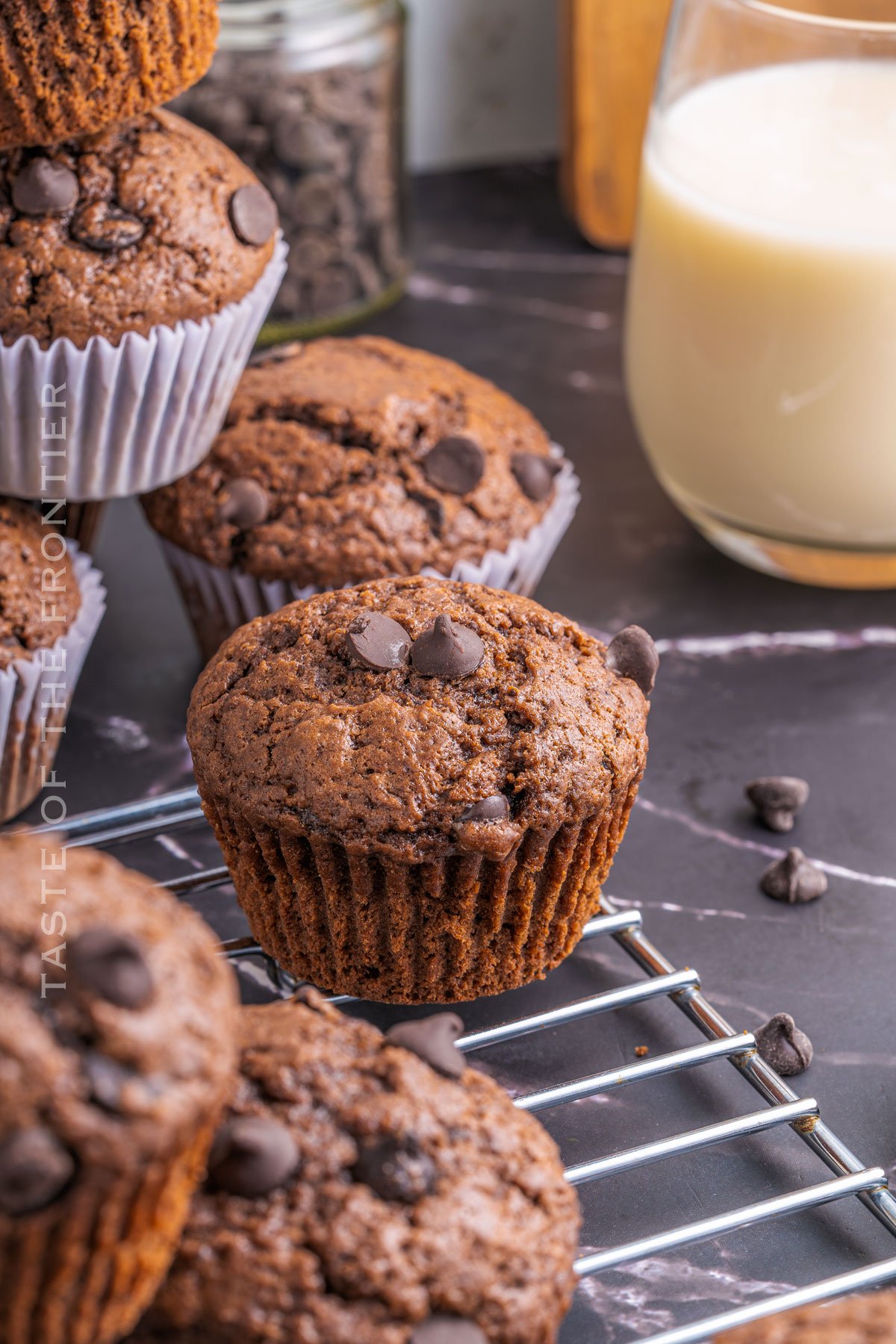 Double Chocolate Muffins