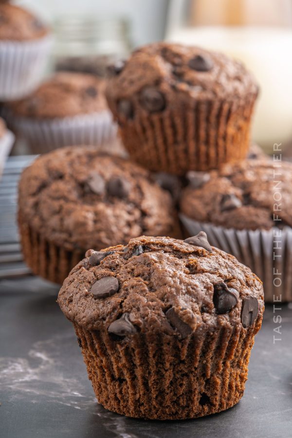 Double Chocolate Muffins Taste of the Frontier