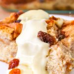 Bread Pudding with Vanilla Sauce