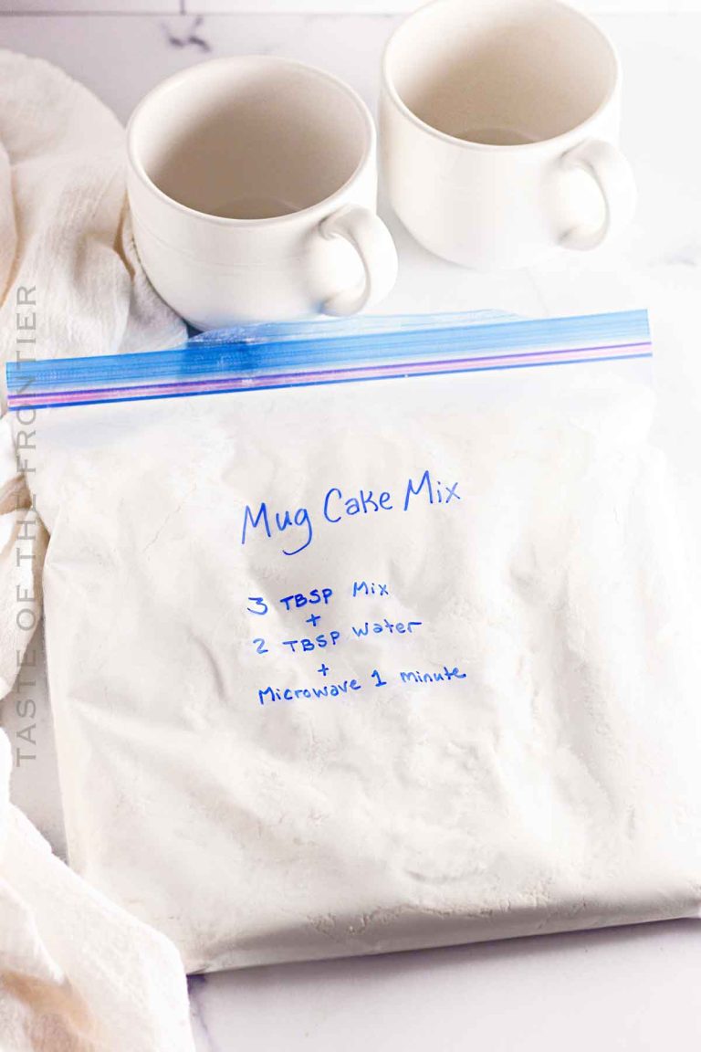 Cake Mix Mug Cakes Taste of the Frontier