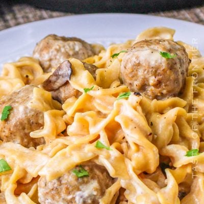 Instant Pot Meatball Stroganoff