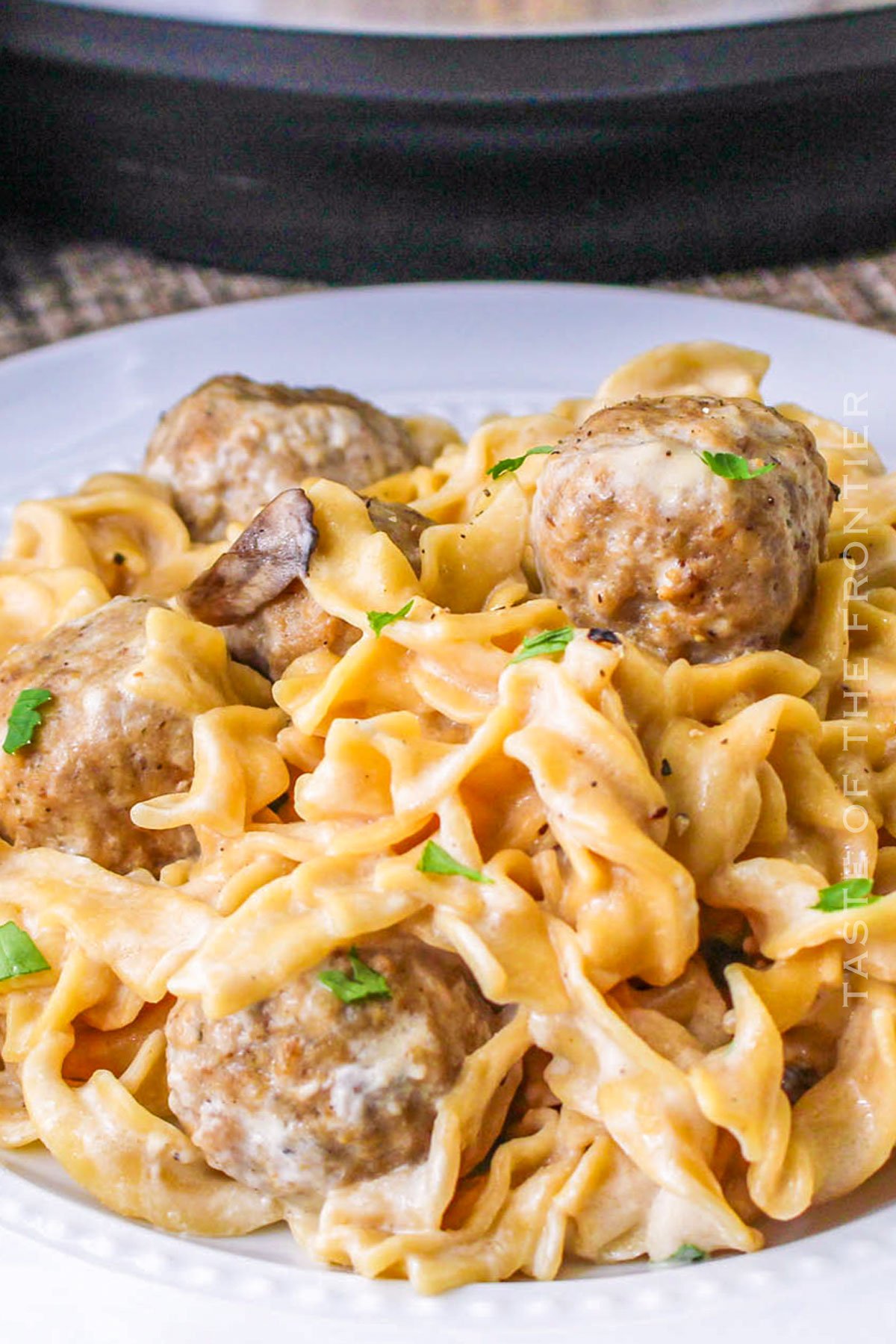 Instant Pot Meatball Stroganoff